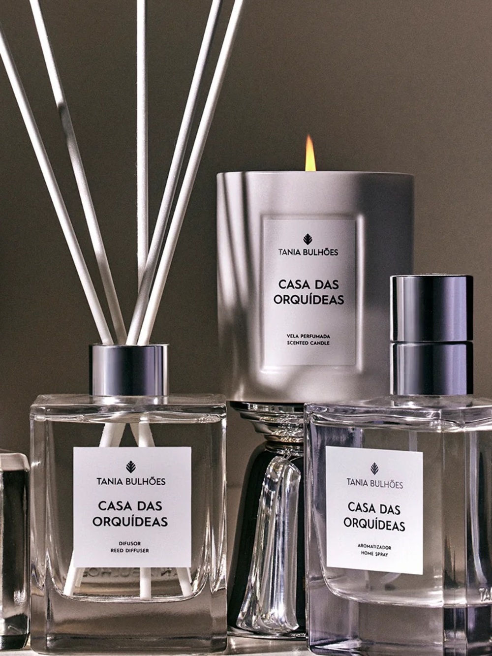 Luxury Brazilian Brand - Tania Bulhoes. Casa das Orquídeas Scented Candle. New!